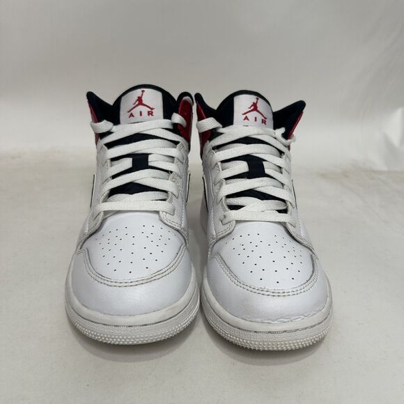 Nike Air Jordan 1 Mid Retro GS “Chicago/White Red” 2024 - Picture 2 of 8